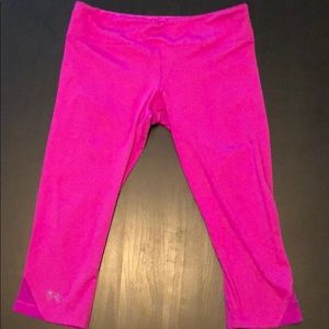 Under armor magenta leggings
